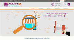 Desktop Screenshot of charikatic.com